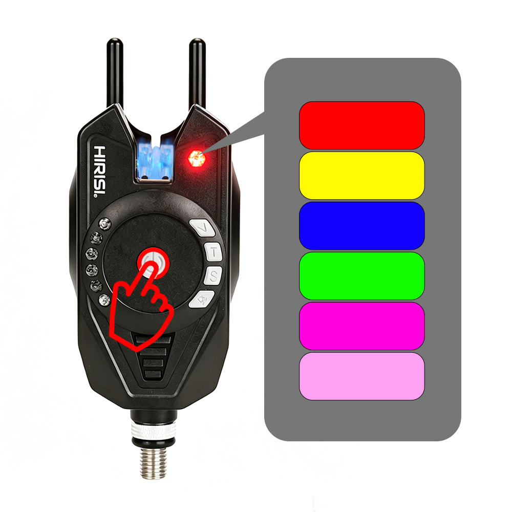 HIRISI SD11 3+1 Wireless Fishi - Bite Indicator 评论和价格