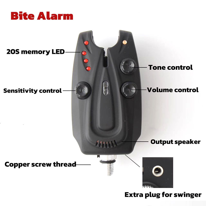 Wireless Carp Fishing 1+4 Alar - Bite Indicator 评论和价格
