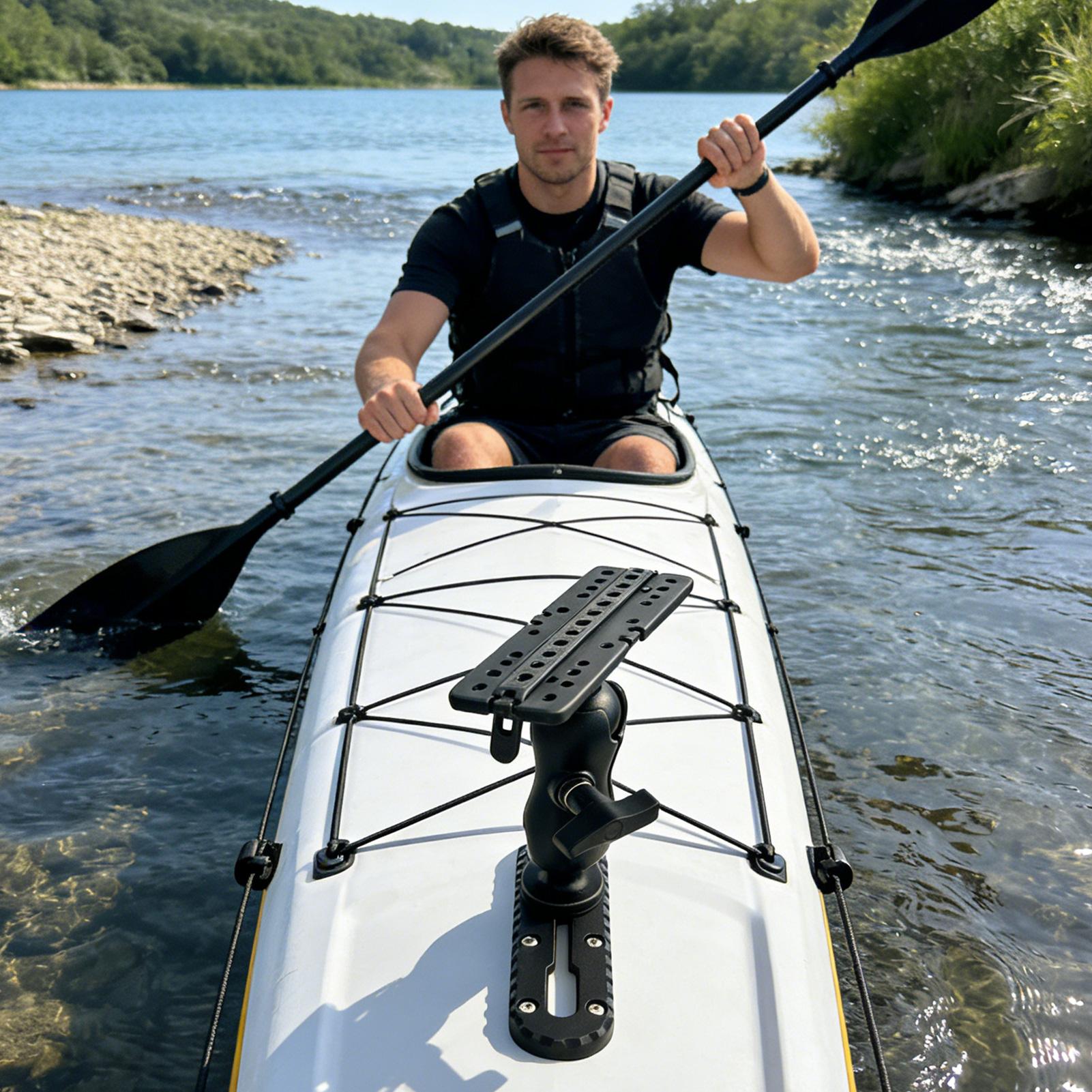 Kayak Track Mount With Screws  - Fish Finder Mount 评论和价格
