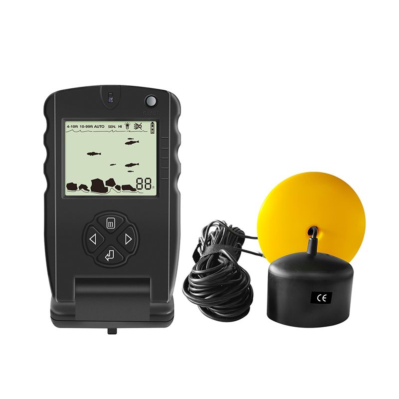 New Portable Fish Finder, Ice  - Fish Finder Transducer 评论和价格