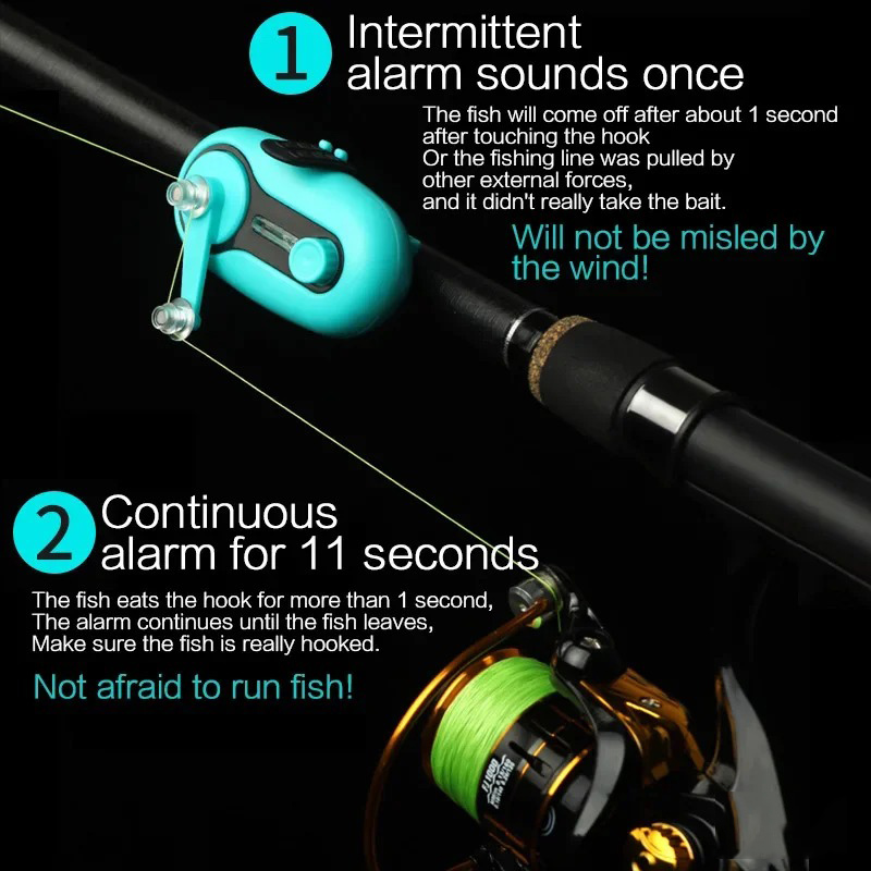 New Fishing Alarm Electronic B - Bite Indicator 评论和价格