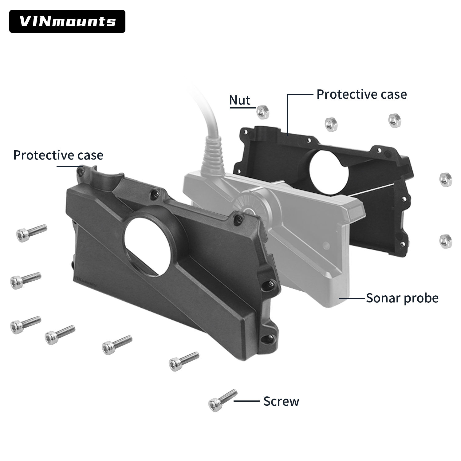 VIN Mounts Garmin LVS34 LiveSc - Fish Finder Transducer 评论和价格