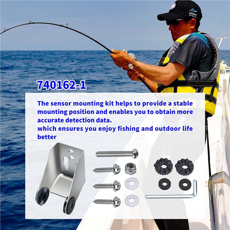 2pcs Heavy-Duty Metal Transduc - Fish Finder Mount 评论和价格