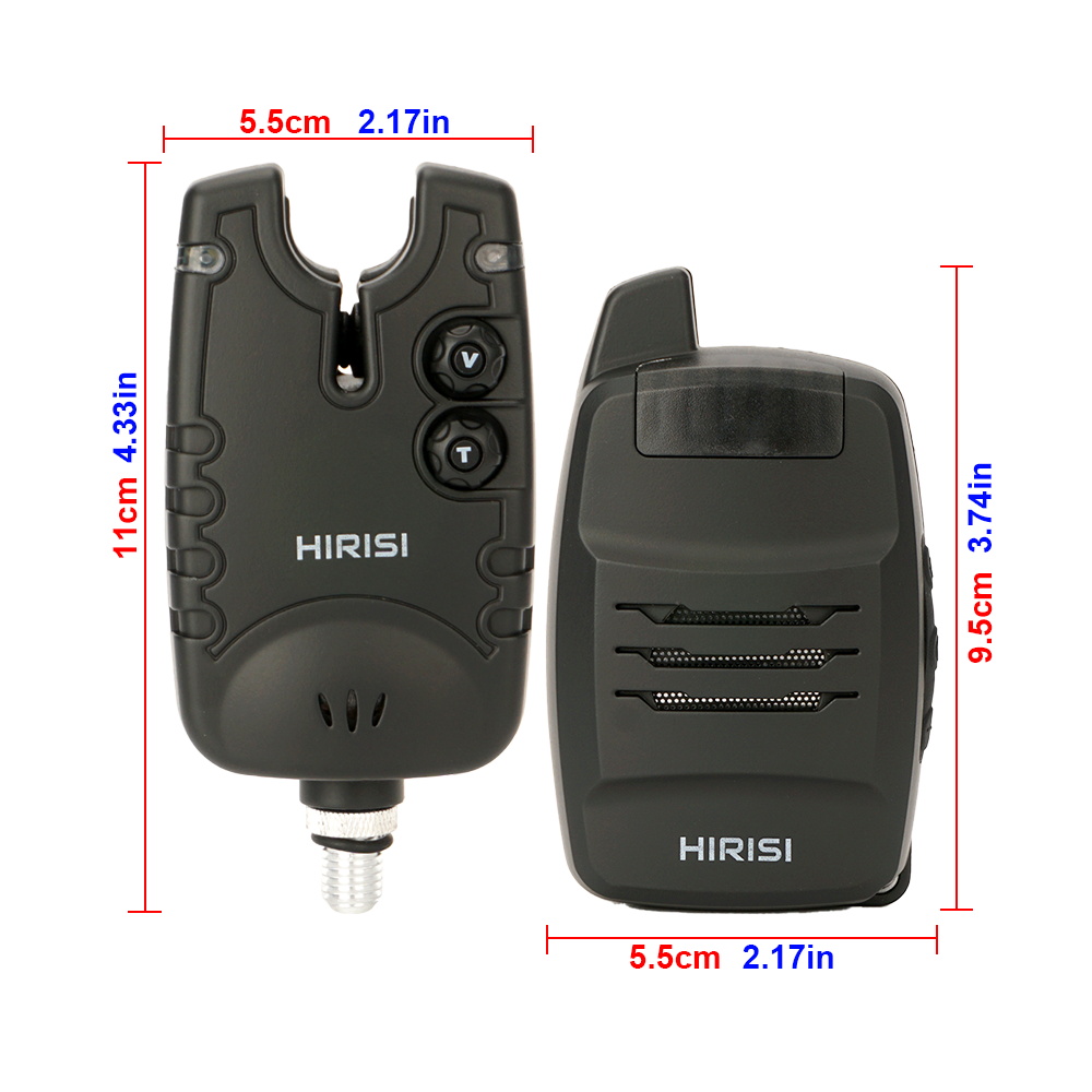 HIRISI SQA-6 Fishing Bite Alar - Bite Indicator 评论和价格