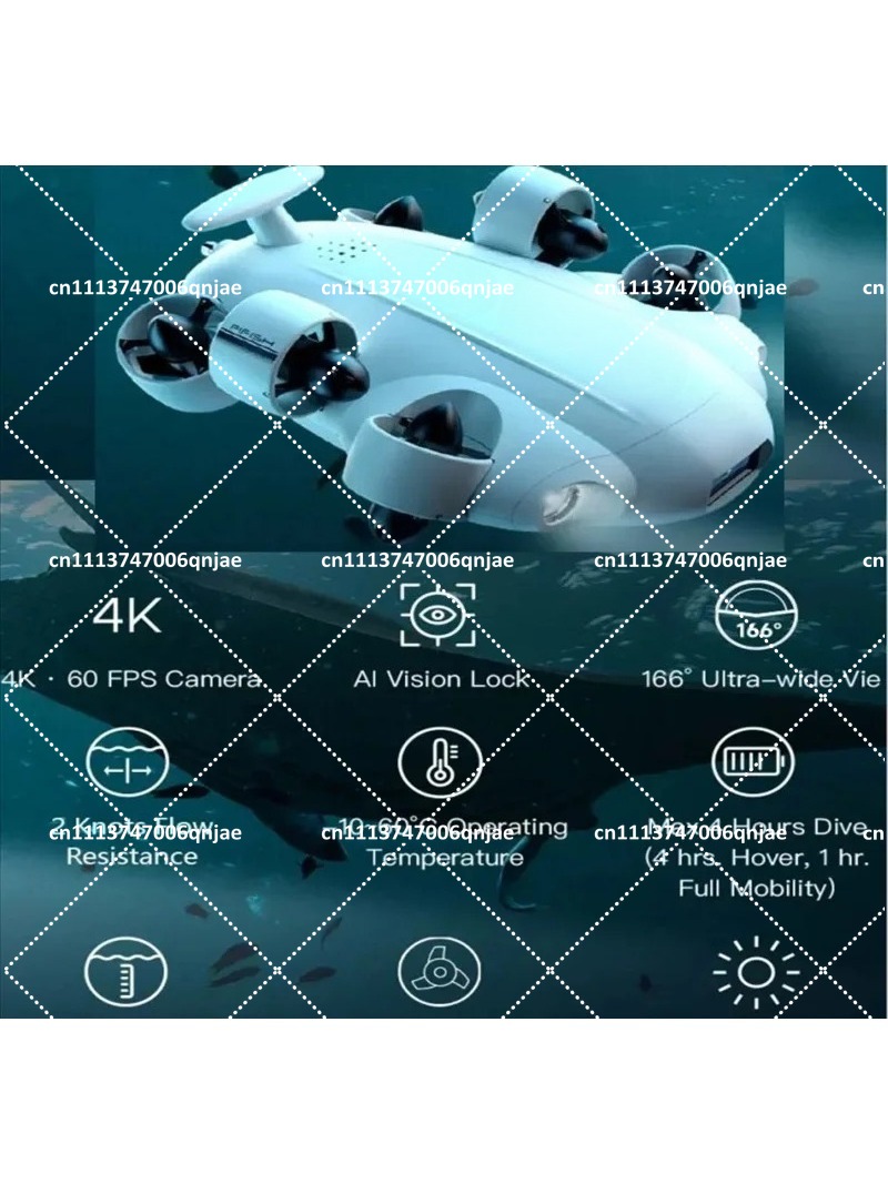 Underwater ROV Robot Diving 4K - Underwater Camera 评论和价格