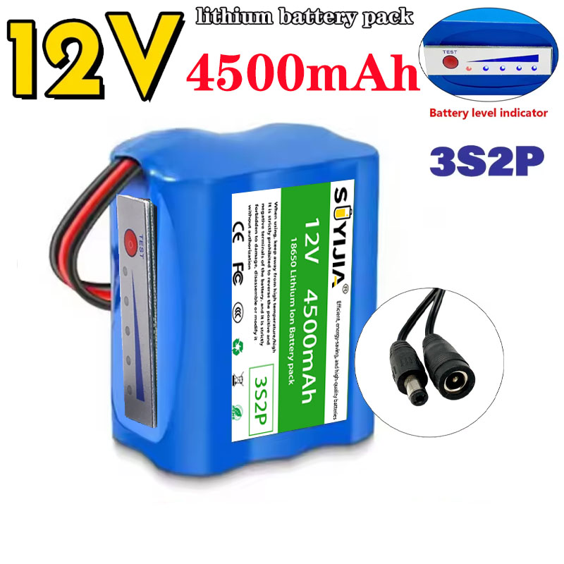 18650 Lithium Battery 3s2p 12v - Fish Finder Portable 评论和价格