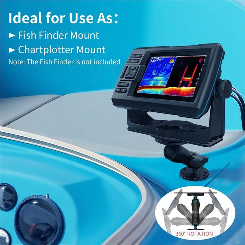 AA90-Aluminum Fish Finder Moun - Fish Finder Case 评论和价格