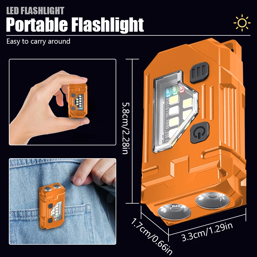 Mini Keychain EDC Flashlight R - Fishing Light 评论和价格