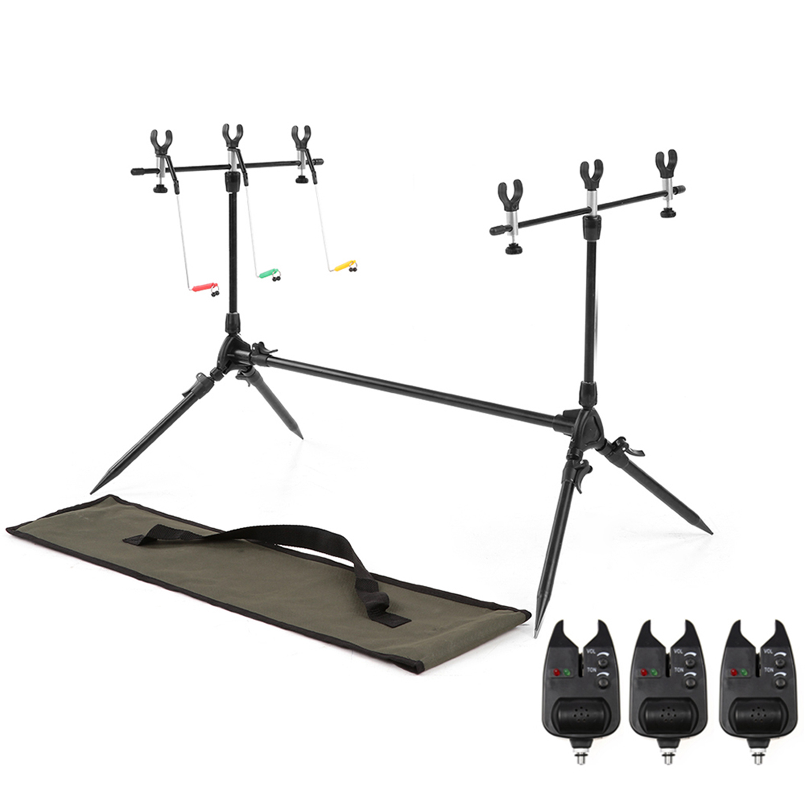 Lixada 3-in-1 Fishing Rod Pod  - Bite Indicator 评论和价格