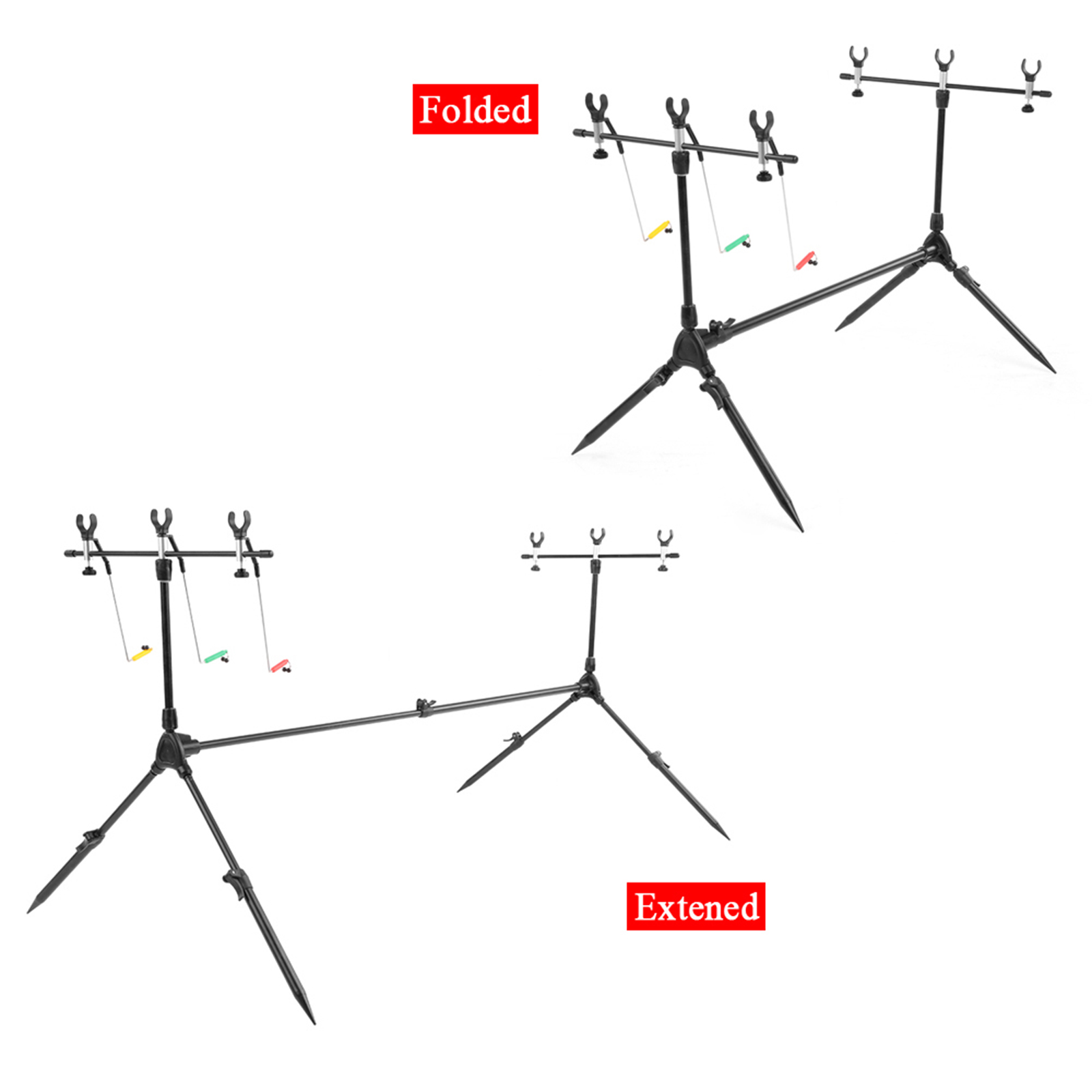 Lixada 3-in-1 Fishing Rod Pod  - Bite Indicator 评论和价格
