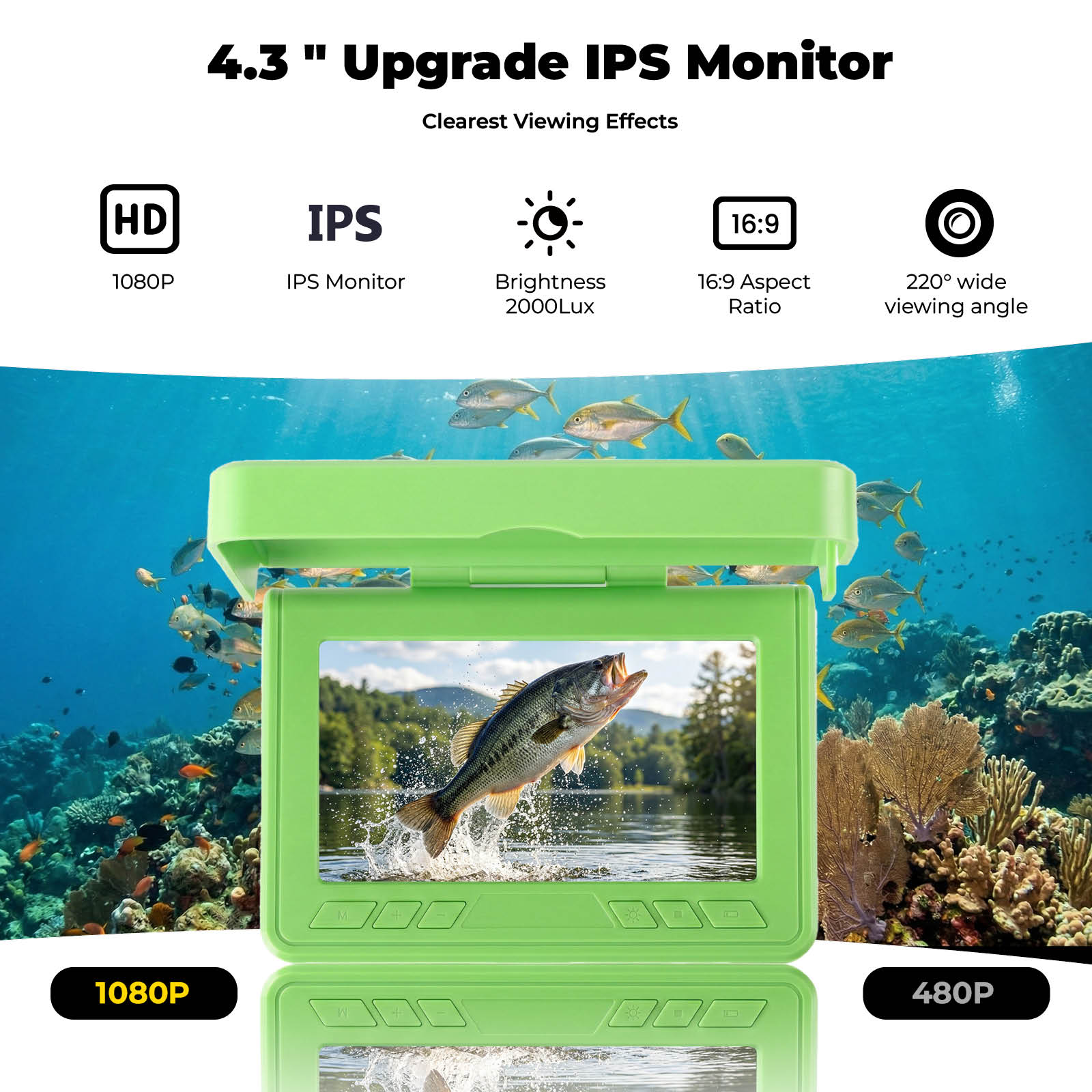 Portable Underwater Visual Fis - Fish Finder Portable 评论和价格