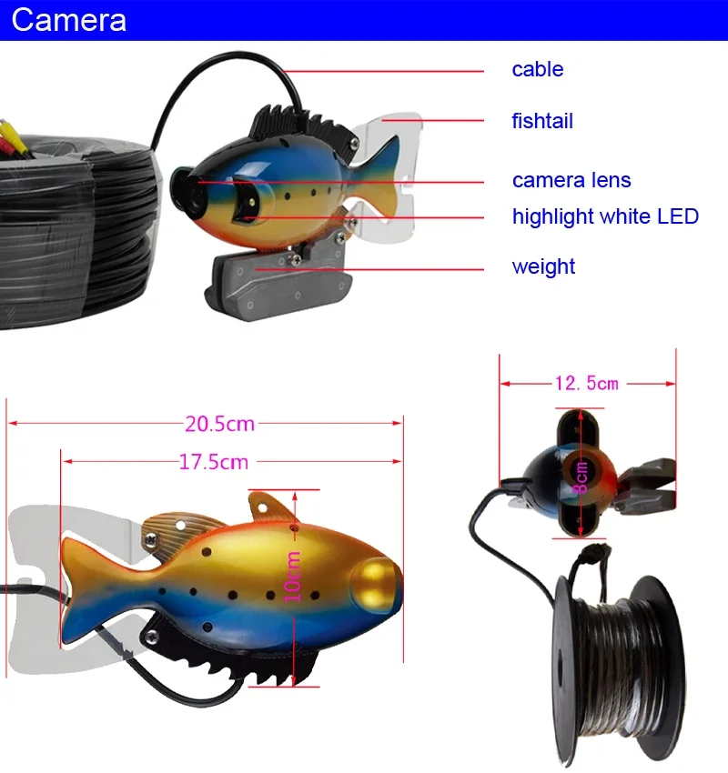 SY801 Full Waterproof Underwat - Fish Finder Case 评论和价格