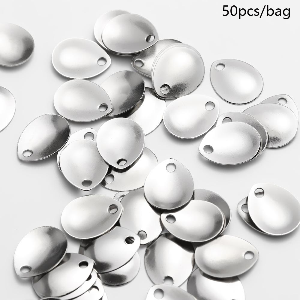 50PCS Silver Smooth Nickel Seq - Bite Alarm 评论和价格