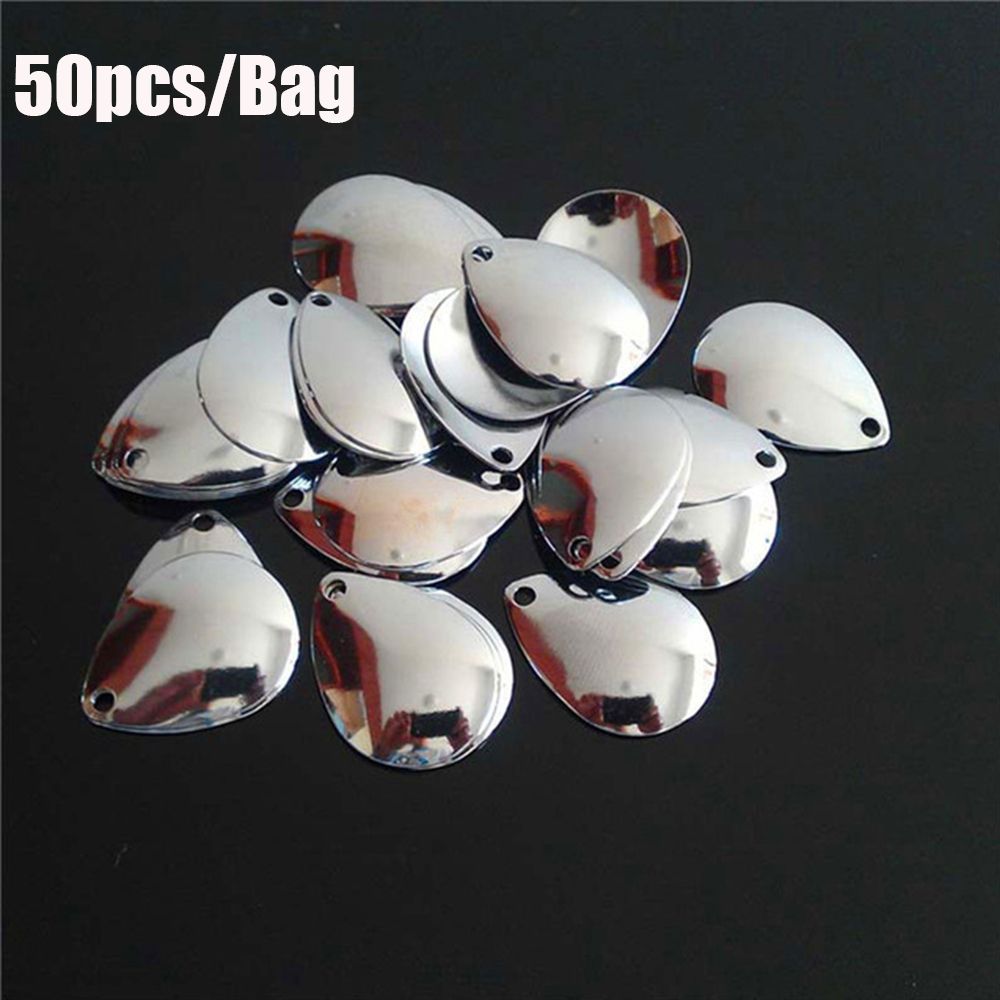 50PCS Silver Smooth Nickel Seq - Bite Alarm 评论和价格