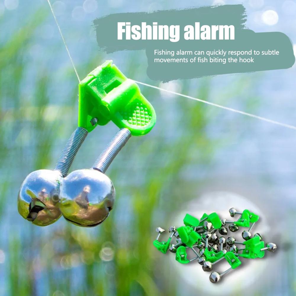 10Pcs Fishing Alarm Bells Clip - Fish Alarm 评论和价格