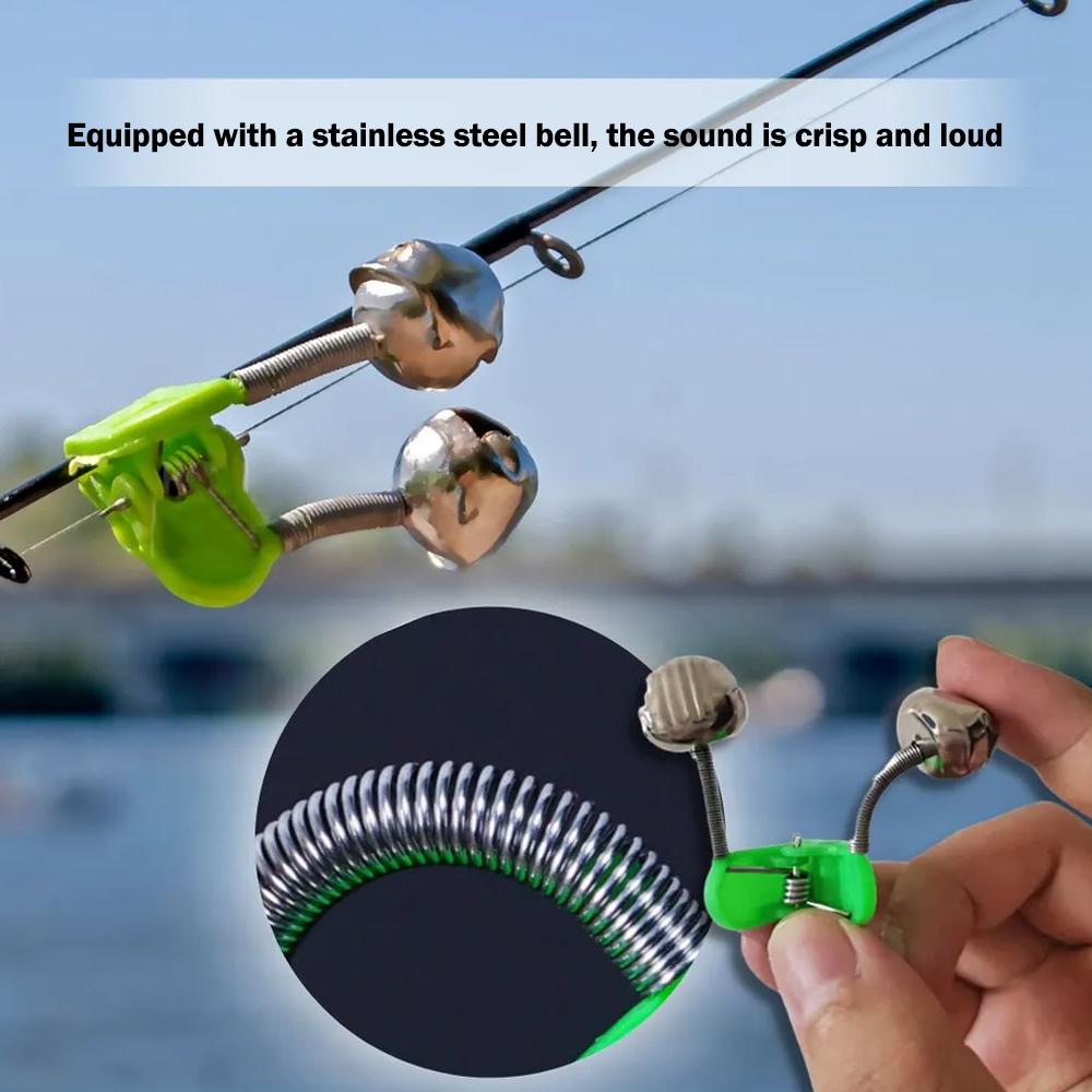 10Pcs Fishing Alarm Bells Clip - Fish Alarm 评论和价格