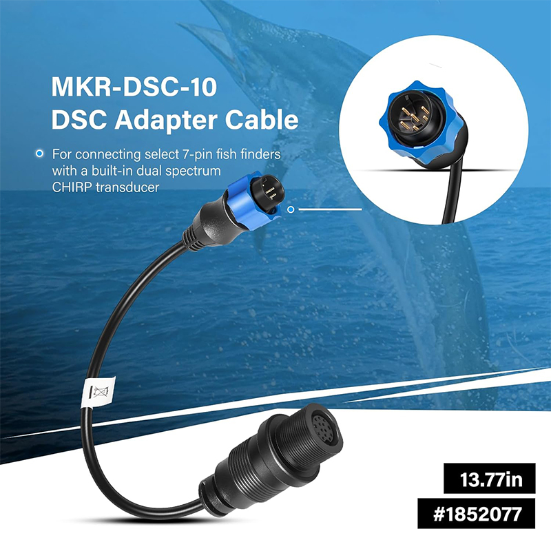 MKR-DSC-10 1852077 DSC Adapter - Fish Finder Transducer 评论和价格