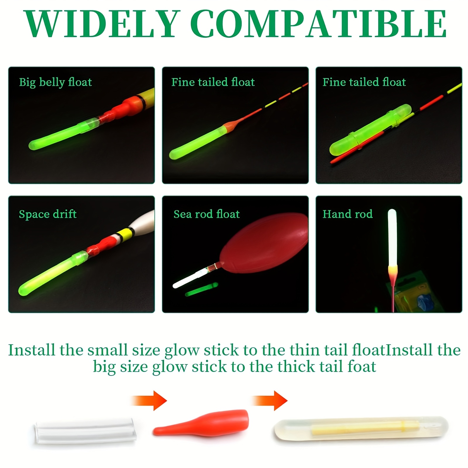 100PCS Professional Fishing Gl - Fish Alarm 评论和价格