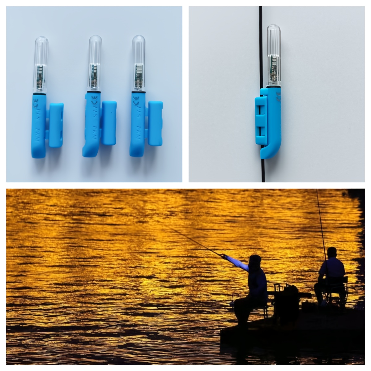 2pcs New Night Fishing Rod Tip - Bite Alarm 评论和价格