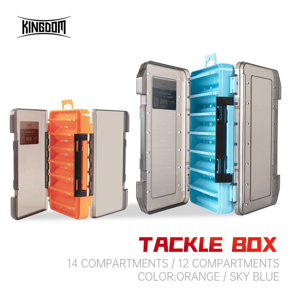 KINGDOM Fishing Tackle Box 12  - Fish Finder Case 评论和价格