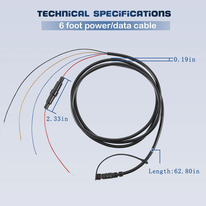 010-12199-04 Power/Data Cable  - Fish Finder Cable 评论和价格